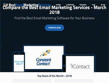 Tablet Screenshot of best-email-marketing-services.com